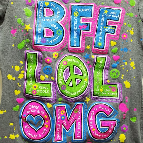 Danskin & Dream Girl Graphic Shirts, Size 10-12 - Picture 9 of 14